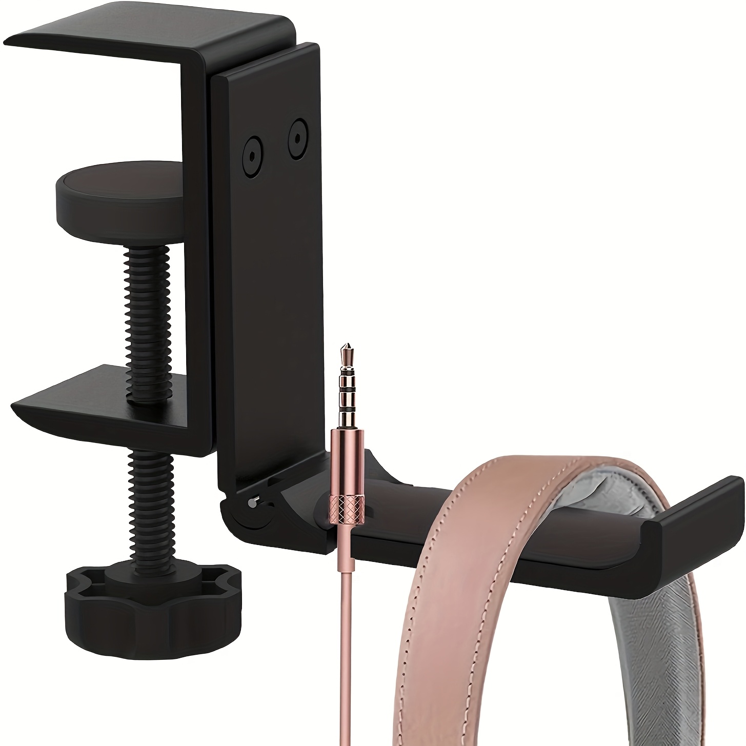 Headphone Hook Under - Vollständig aus Aluminium gefertigter, faltbarer Kopfhörerhalter