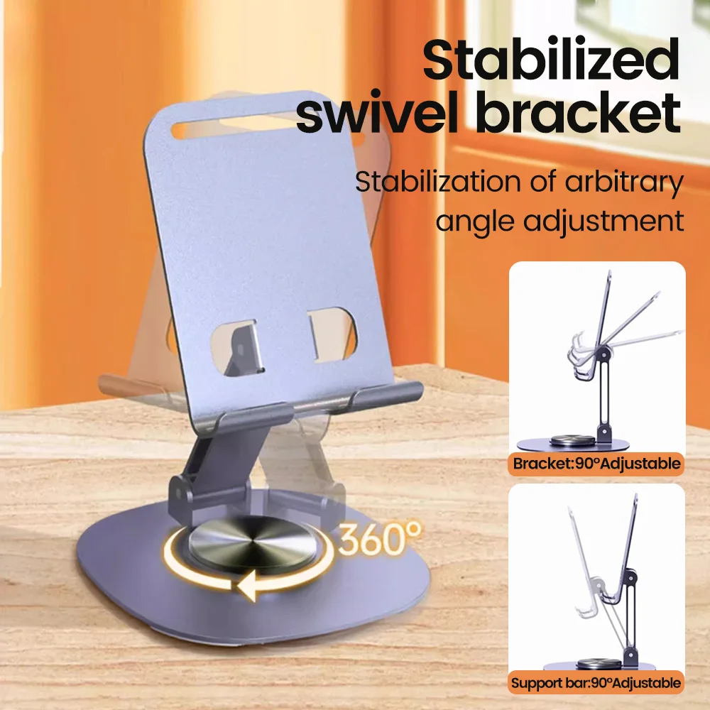 Desk Setup Ipad - Olaf Drehbarer Tisch-Handyhalter Desktop-Ständer Kompatibel mit