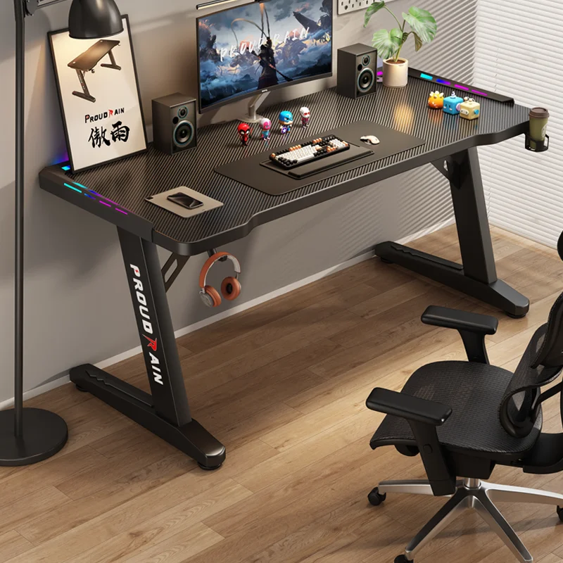 Desk Setup Laptop And Monitor - Gaming-Konsole, Computertische, PC-Setup, Notebook, Kaffee, Mauspad,