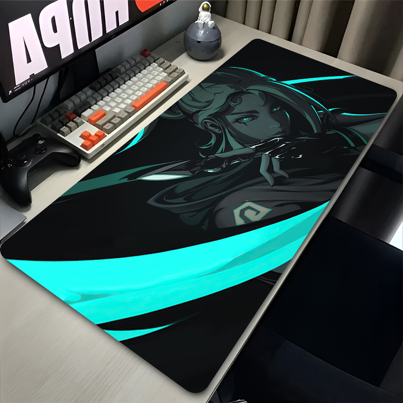 Desk Setup Accessories - Mauspad Hot Game Valorant Jett XXL