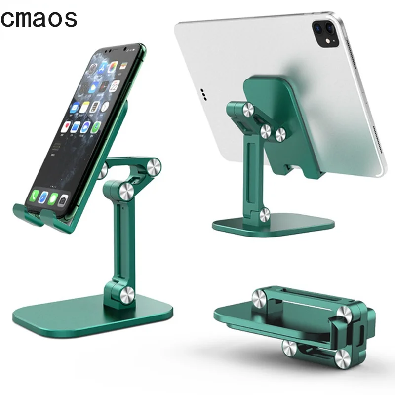 Desk Setup Ipad - Dreiteiliger, faltbarer Schreibtisch-Handyhalter für iPhone, iPad,