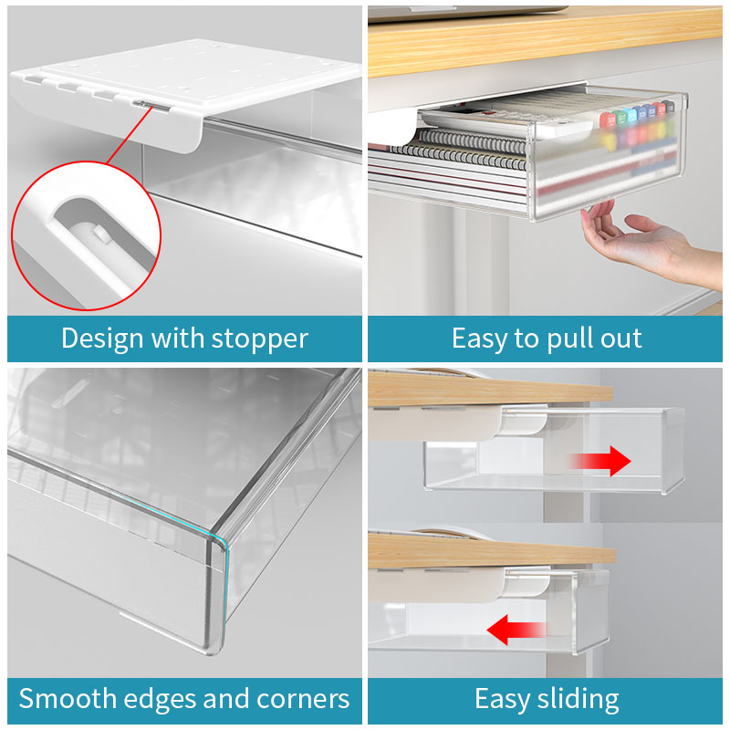 Unter-Schreibtisch-Schubladens – Desk Setup Study Bewertung und Preis