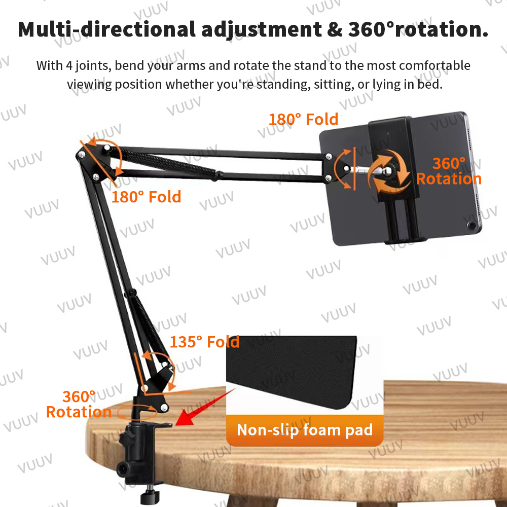 Verstellbarer Bett-Tablet-Stän – Desk Setup Ipad Bewertung und Preis