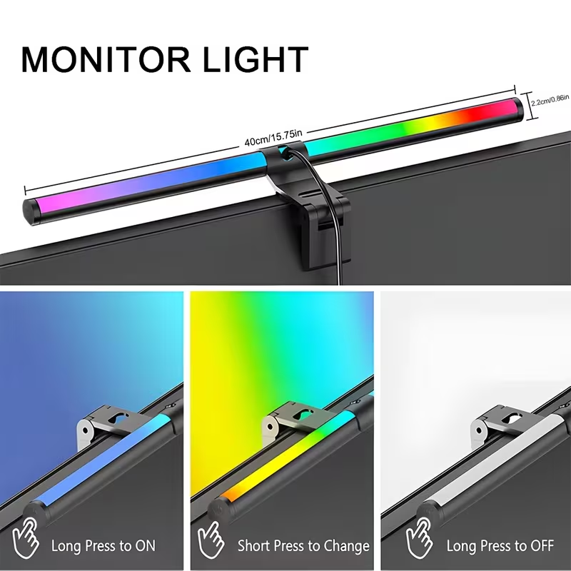 LED-Monitor-Lichtleiste 30cm 4 – Desk Setup Study Bewertung und Preis