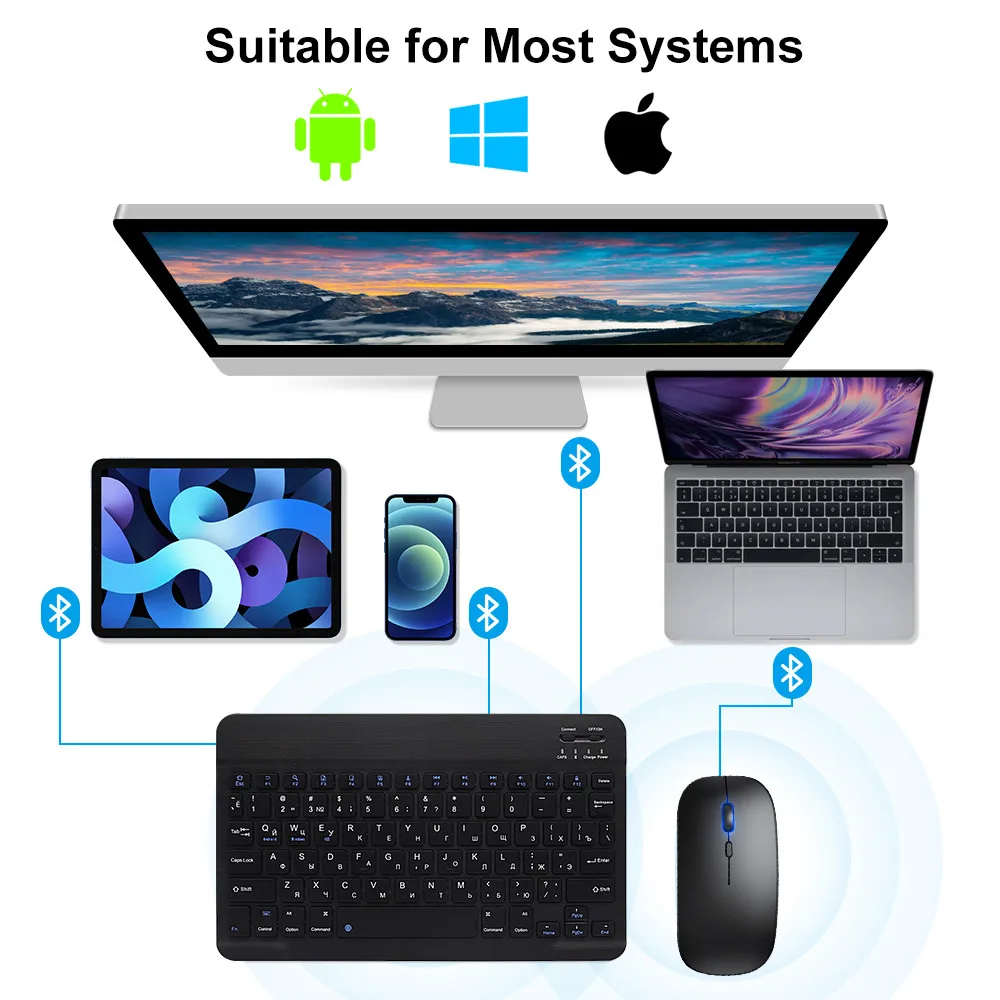 Neue 2025, drahtlose Bluetooth – Desk Setup Ipad Bewertung und Preis