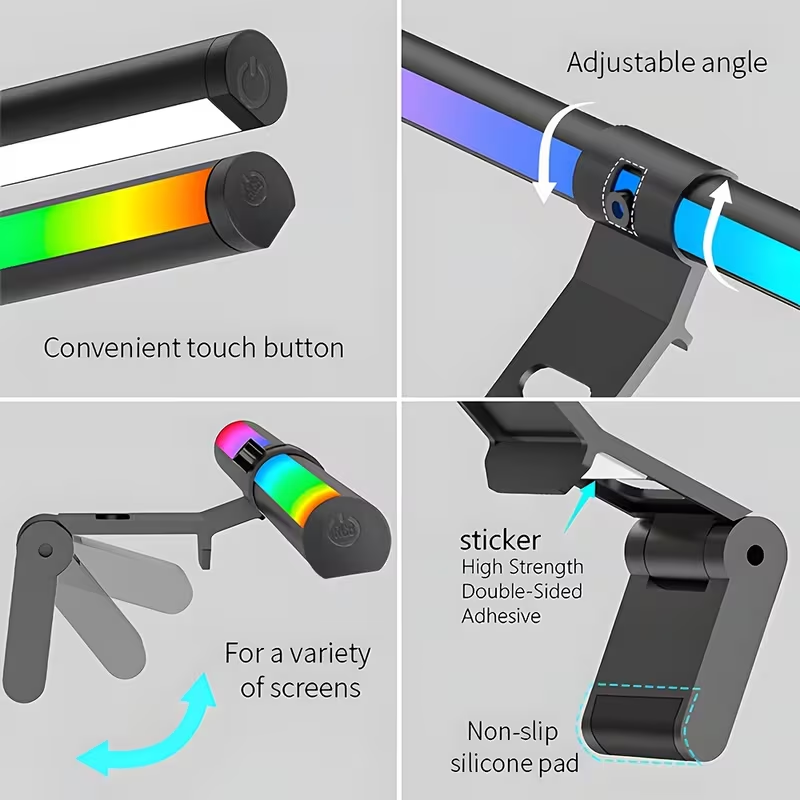 Monitor-Lichtleiste RGB-Lichtl – Desk Setup Game Bewertung und Preis