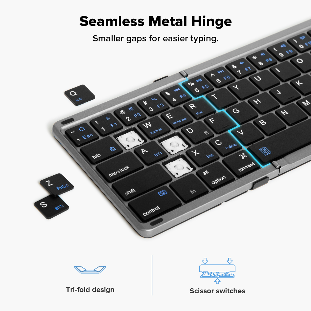 Delux kf18 faltbare Tastatur M – Desk Setup Ipad Bewertung und Preis