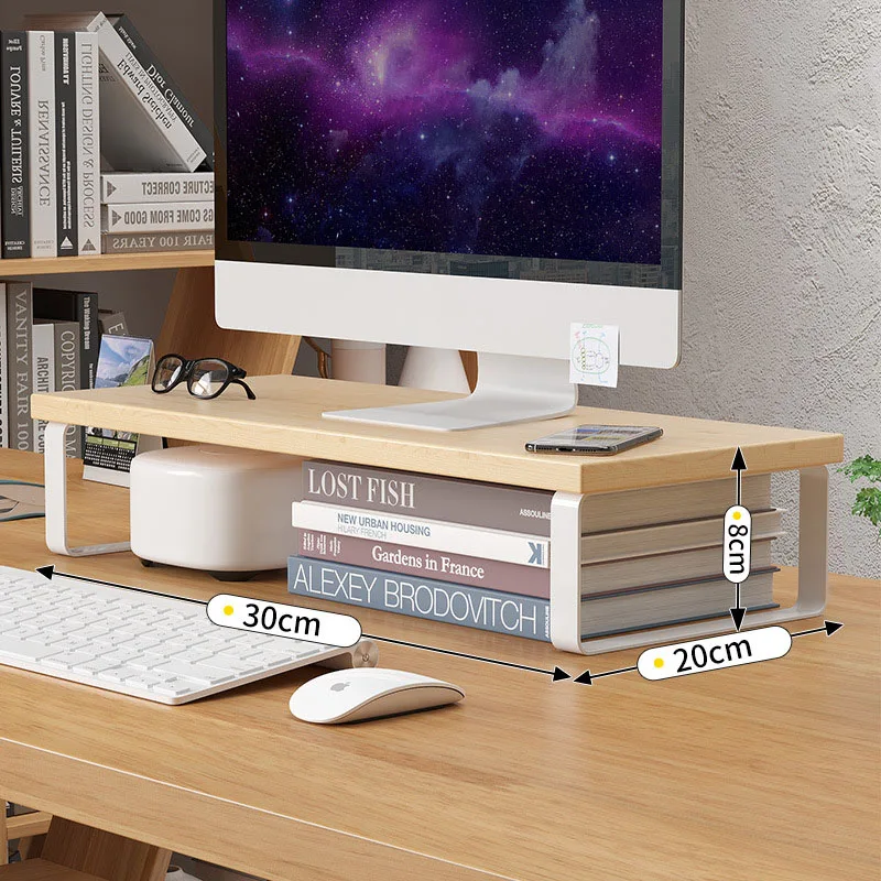 Einfaches Aufbewahrungsregal,  – Monitor Riser Wood Bewertung und Preis