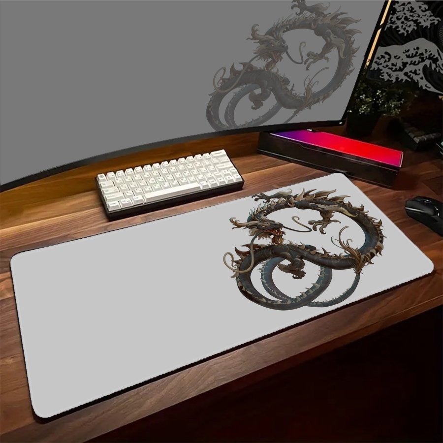 Schwarzes Schreibtisch-Mauspad – Desk Setup Accessories Bewertung und Preis