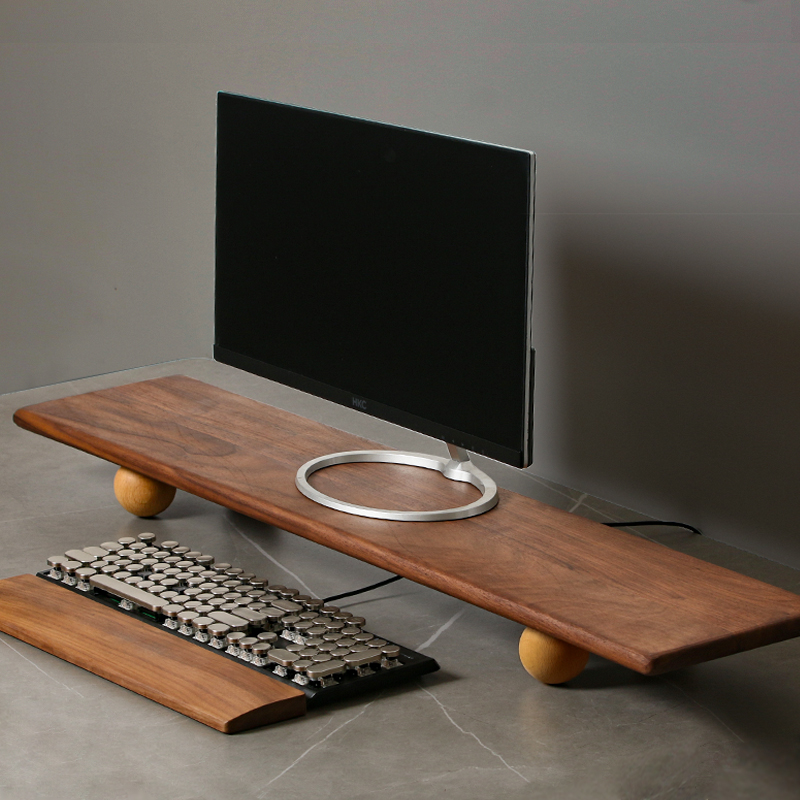 Massivholz Monitor Riser Lapto – Desk Setup Laptop And Monitor Bewertung und Preis