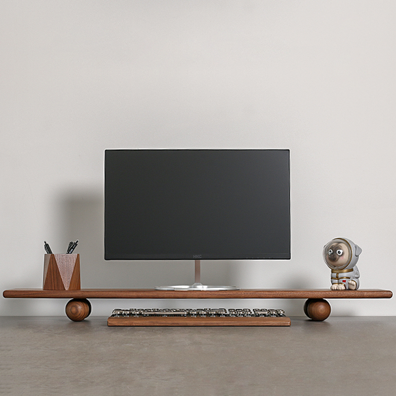 Massivholz Monitor Riser Lapto – Desk Setup Laptop And Monitor Bewertung und Preis