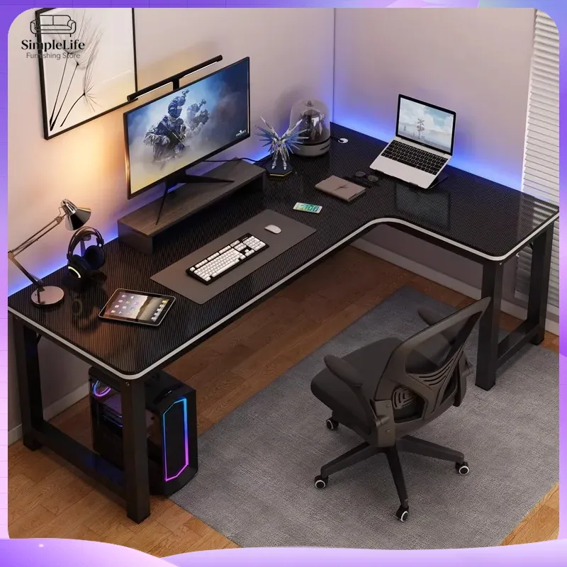 Eck-Gaming-Schreibtisch Comput – Desk Setup Laptop And Monitor Bewertung und Preis