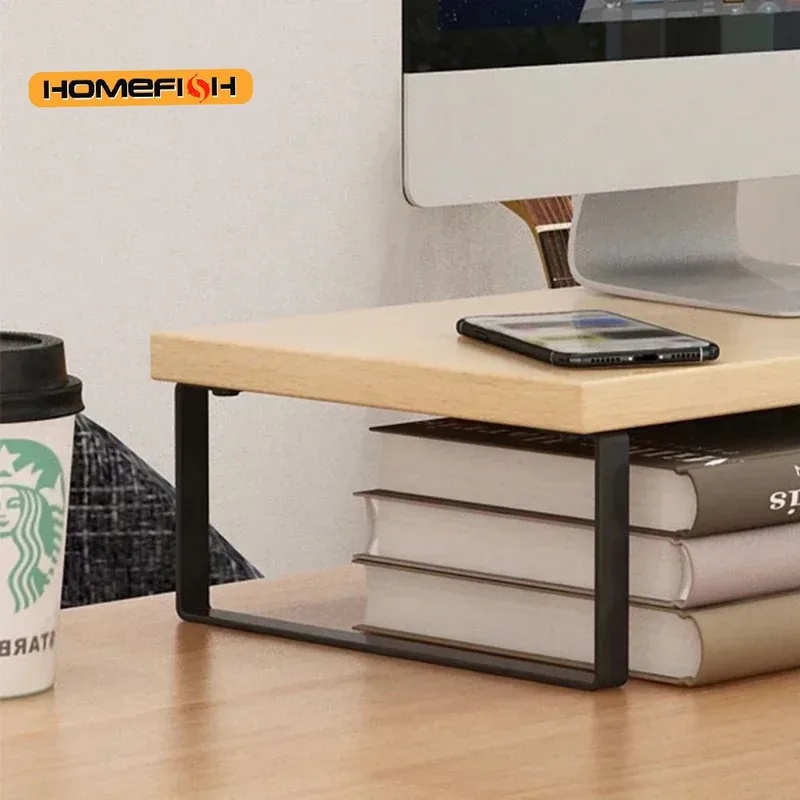 Erhöhter Desktop-Monitorstände – Monitor Riser Wood Bewertung und Preis
