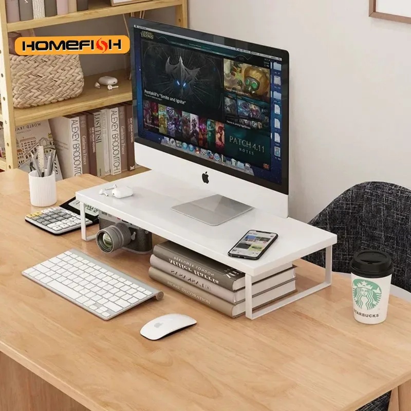 Erhöhter Desktop-Monitorstände – Monitor Riser Wood Bewertung und Preis