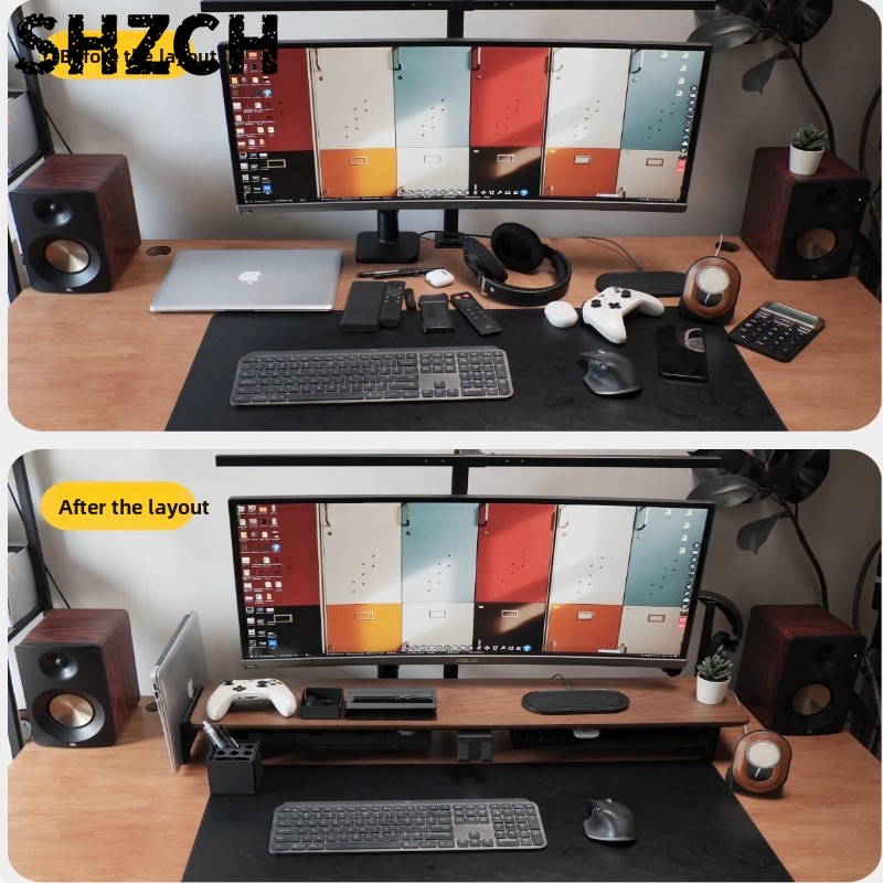 Z3 Pro Modularer Monitorstände – Monitor Riser Wood Bewertung und Preis