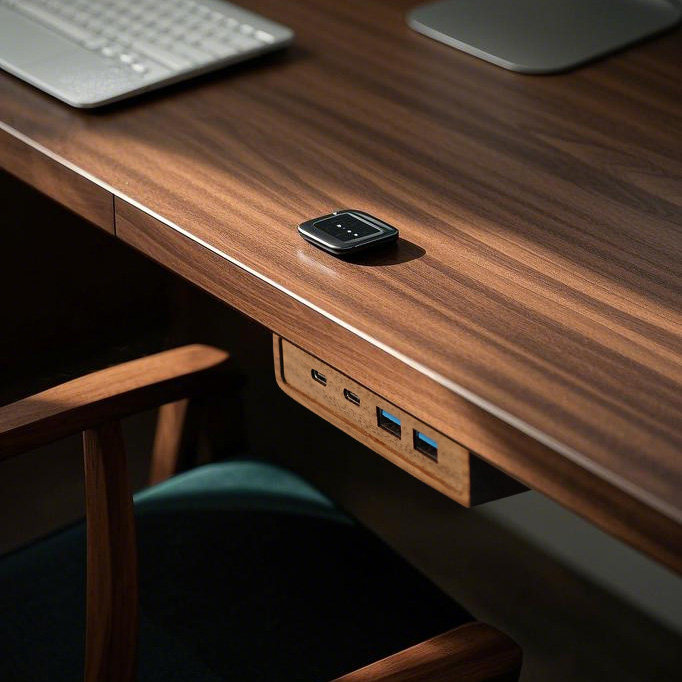 USB 3.2 Hub mit Selbstklebende – Monitor Riser Wood Bewertung und Preis