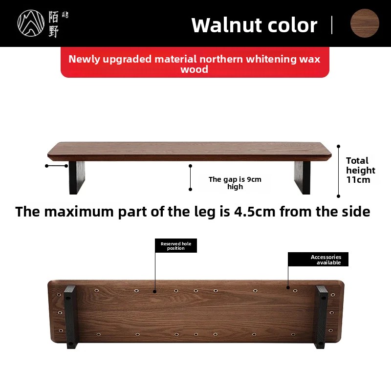 Massivholz Monitor Riser Ständ – Monitor Riser Wood Bewertung und Preis