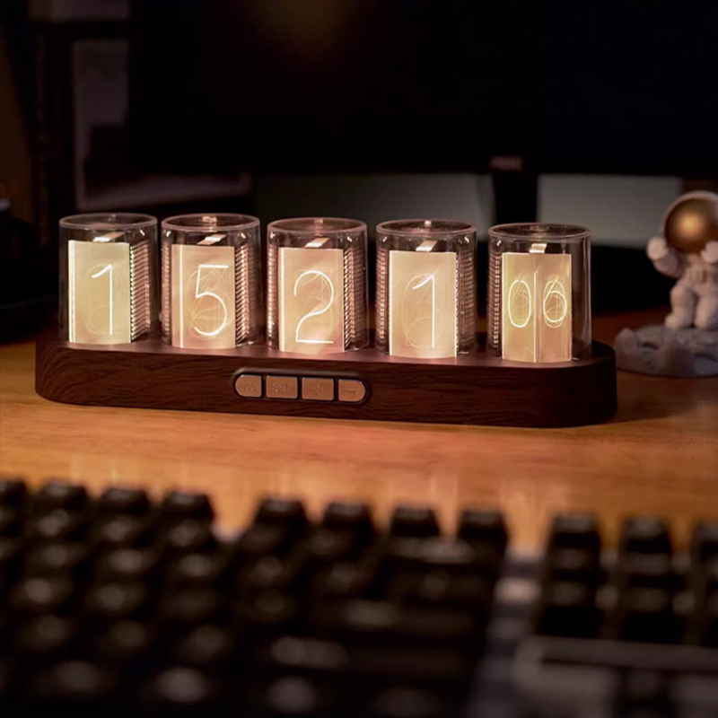 LED Nixie Röhrenuhr RGB Gaming – Desk Setup Youtube Bewertung und Preis
