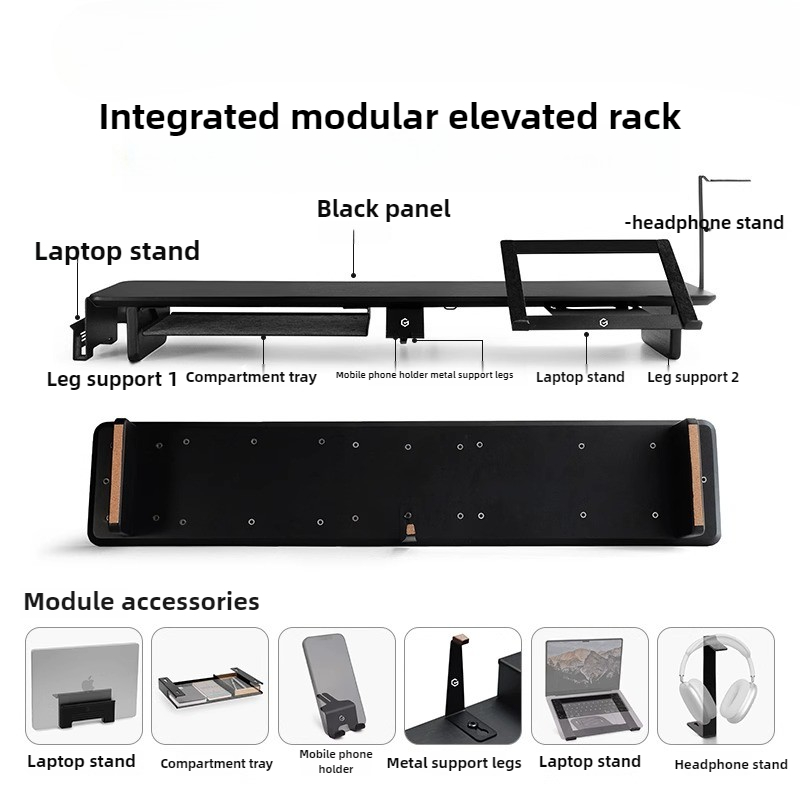 Modularer Monitor-Riser-Stände – Desk Setup Laptop And Monitor Bewertung und Preis