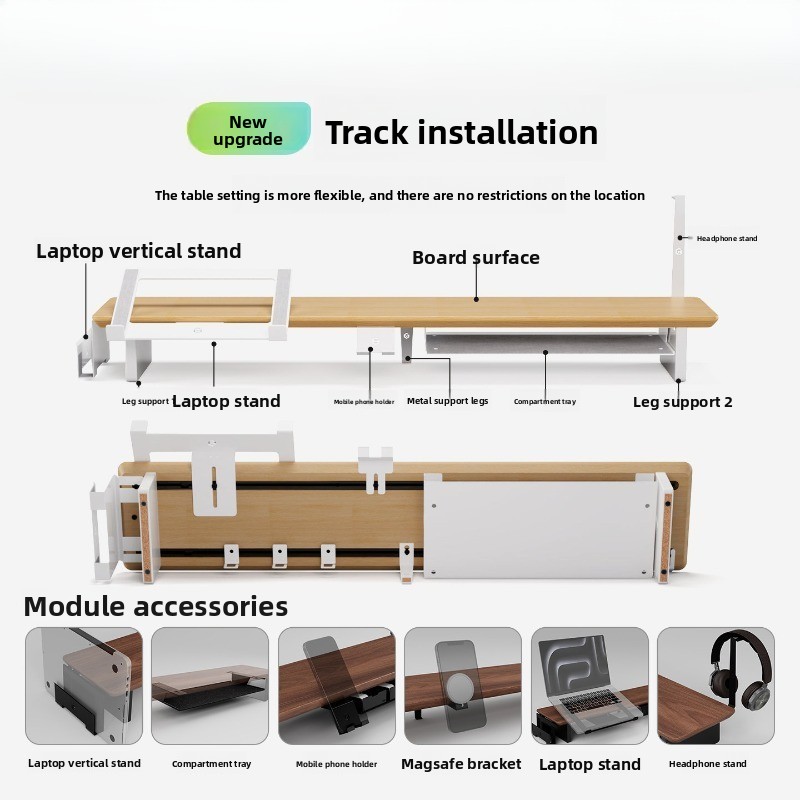 Moderner Massivholz-Monitorstä – Monitor Riser Wood Bewertung und Preis