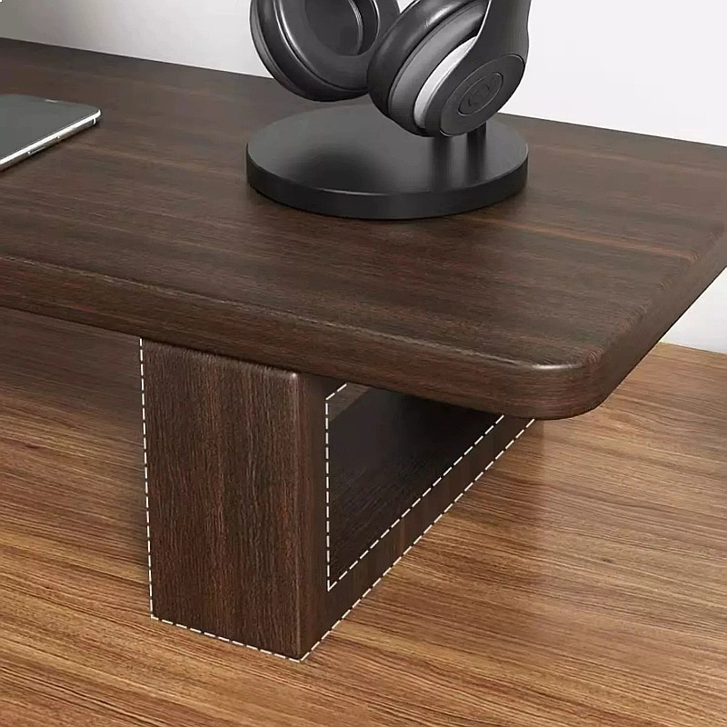 Walnuss-Monitorständer Verstel – Monitor Riser Wood Bewertung und Preis