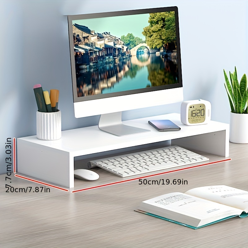 Geräumiger Monitorständer aus  – Monitor Riser Wood Bewertung und Preis