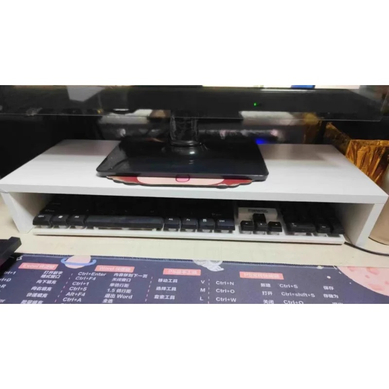 Multifunktionaler Monitorständ – Monitor Riser Wood Bewertung und Preis